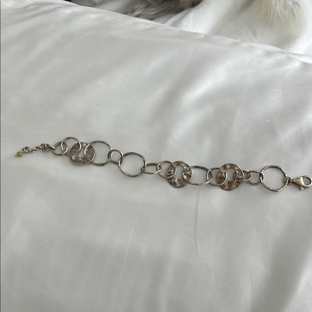 Silpada Sterling Silver Circle Link Bracele